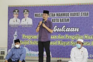 Bina Muallaf Setiap Pekan di Masjid Sultan, Amsakar: Jangan Hanya di Kajian Spiritual