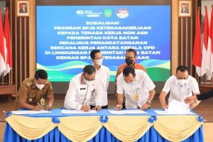 Kepedulian Pemko Batam, Pegawai Non ASN pun Kini Terlindungi Program Jamsostek