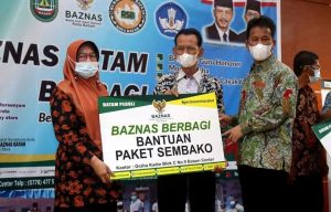 Rasa Haru HMR Membuncah Lihat Perhatian BAZNAS untuk Tenaga Honorer Disdik Batam