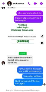 Blokir Segera Akun yang Mencatut Nama HMR dengan Meminta Ini Itu di FB Messenger