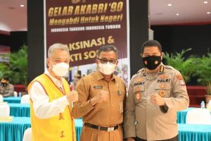Di Gelar Akabri 90, Jefridin Sebut 𝟳𝟳𝟰.𝟴𝟴𝟵 Warga Batam Sudah Divaksin Covid-19