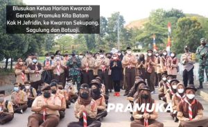 Guncang 3 Kwarran, Kak Jefridin Beri Contoh Langsung Jiwa Sosial Pramuka ke Anggotanya