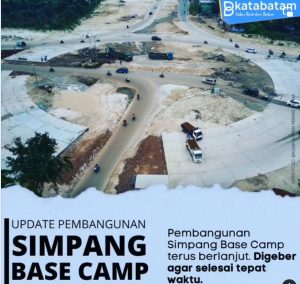 Bundaran Simpang Barelang dan Simpang Base Camp Batuaji Terus Dikebut