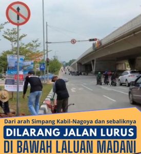Dari Kabil ke Batuampar & Sebaliknya: Dilarang Jalan Lurus di Bawah Laluan Madani