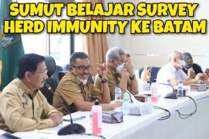 Provinsi Sumut Tiru Survey Herd Immunity Covid-19 Batam untuk Diterapkan di Medan