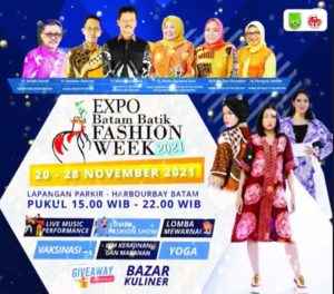 Saksikan Malam Puncak Batam Batik Fashion Week, Live di YouTube Diskominfo