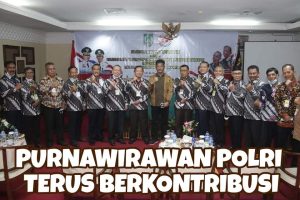 Pesan HMR untuk Purnawirawan Polri: Jangan Pernah Berhenti Terus Berkontribusi