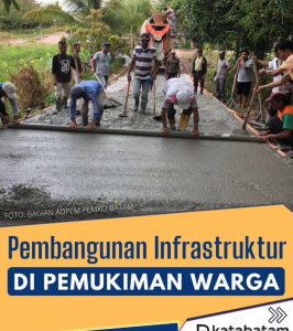 HMR Bangun Batam hingga ke Pemukiman