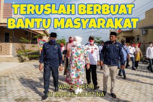 Resmikan Rumah Singgah Barkad Belat, Marlin Pesan Pupuk Terus Kepedulian