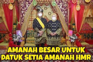 HMR Dapat Dua Gelar Kebesaran Melayu, Amanah Besar untuk Pemimpin Berdedikasi