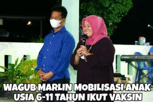 Upaya & Dorongan Wagub Marlin Percepat Laju Vaksinasi Anak Usia 6-11 di Kepri