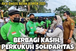 Rangkul Driver Ojol hingga Aksi Donor Darah, Dinsos Batam Berbagi Kasih di HKSN 2021