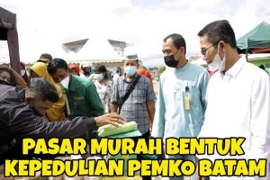 Ingin Benar-benar Tepat Sasaran, Amsakar Cek Langsung Pelaksanaan Pasar Murah