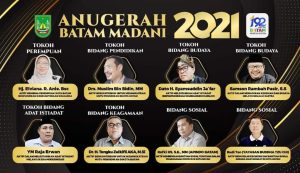 𝗔𝗻𝘂𝗴𝗲𝗿𝗮𝗵 𝗕𝗮𝘁𝗮𝗺 𝗠𝗮𝗱𝗮𝗻𝗶 𝟮𝟬𝟮𝟭, HMR Beri Penghargaan untuk 8 Tokoh Penuh Dedikasi