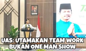 UAS: Tak Bisa Kita Ini “One Man Show”, Mesti Bekerja & Berjuang Bersama-sama