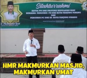 Kunjungi Tanjungpinang, HMR Bertekad Bangun Pusat Ekonomi Berbasis Masjid