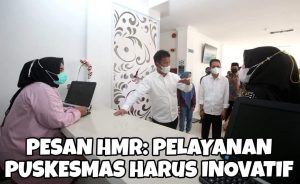 Puskesmas Seipanas Punya Gedung Baru, HMR Minta Ada Inovasi Persingkat Pelayanan