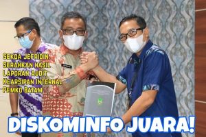 Diskominfo Raih Nilai Tertinggi Audit Kearsipan Internal Pemko Batam