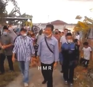 HMR yang Terdepan Bantu Korban Kebakaran di Pulau Buluh