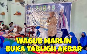 Tabligh Akbar Bersama Habib Ahmad, Marlin Jelaskan Nikmatnya Bekerja Ikhlas
