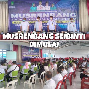 HMR Buka Musrenbang Kelurahan Seibinti