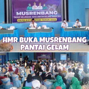 HMR Musrenbang di Kelurahan Pantai Gelam, Dengar Langsung Usulan Masyarakat
