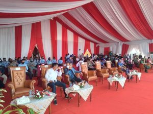 Dipimpin Menteri Yasonna, HMR Hadiri Apel Penegakan Hukum Keimigrasian RI Batam