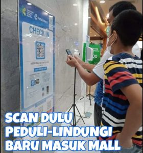 Baca Ini Agar Tak Bingung saat Diminta Scan Barcode PeduliLindungi di Mall