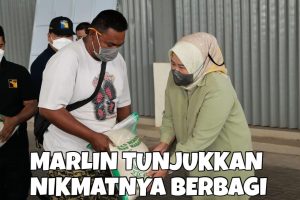 Tak Hanya Ucapan, Marlin Ingin Semangat Berbagi Mengejawantah dalam Perbuatan