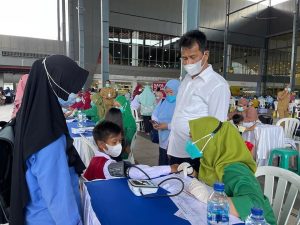 GALERI FOTO: HMR Video Conference Vaksin Booster Se-Kepri Bersama Jokowi