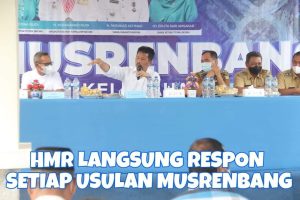 Tak hanya Didengar, HMR Langsung Follow-up Usulan Warga Galang Baru & Pulau Abang