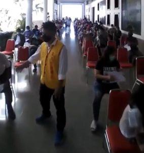 SAUJANA: Warga Antusias Ikut Vaksinasi Booster Gratis di Vihara Duta Maitreya Batam
