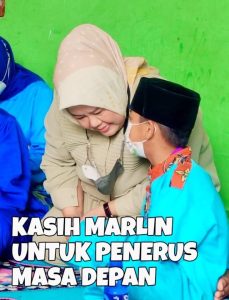 Santuni 26 Anak Panti Asuhan, Marlin Pesan Jadikan Ilmu Bekal agar Selamat di Hari Depan