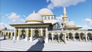 Masjid Agung Batam Direnovasi, Wajah Barunya Bikin Takjub
