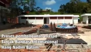 Melihat dari Dekat Progres Pembangunan Masjid Tanjak