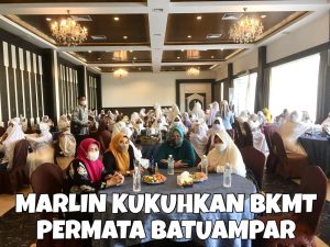 Perkokoh Syi’ar Islam, Marlin Lantik Pengurus Permata Se-Kecamatan Batuampar