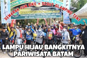 Bersama Pemko Batam, Asosiasi Pelaku Pariwisata Gelar Fun Bike & Scout Glamping