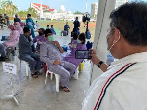GALERI FOTO: Semarak Vaksin Booster Covid-19 untuk ASN Pemko Batam