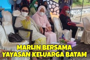 HUT Ke-43 Yayasan Keluarga Batam, Marlin Puji Kreativitas Siswa Sambil Ikut Panen Raya