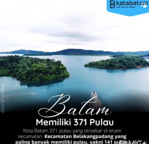 Ada 371 Pulau di Batam, Terbanyak di Belakangpadang