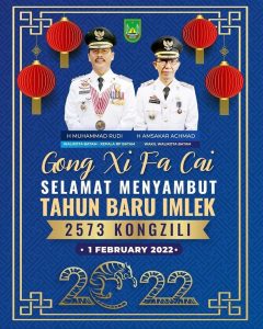 Gong Xi Fa Cai! Semoga Batam Kian Makmur di Tahun Baru Imlek 2022