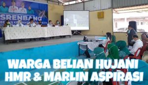 Kepada HMR Warga Belian Minta Pelebaran Jalan Mulai SMA 3 sampai Simpang BSI