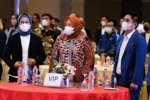 GALERI FOTO: Wagub Marlin Hadiri Pelantikan BPD HIPMI Kepri