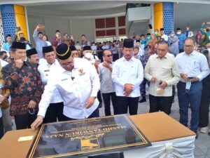 Alhamdulillah, Masjid Tanjak Sudah Diresmikan, HMR & Menko Airlangga Bahagia
