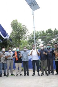 Ini Baru Berita Keren! 350 Lampu Jalan Tenaga Surya Terangi Perumahan Bida KSB