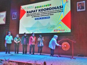 Marlin Buka Rakor Cegah & Berantas Korupsi, Optimalisasi Pelayanan Kesehatan Publik
