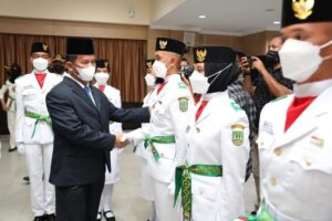 HMR Kukuhkan Paskibraka Batam 2022: Jayalah Batam, Jayalah Indonesiaku!