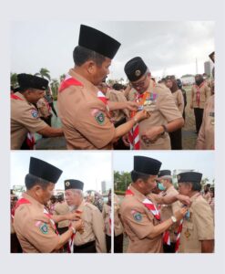 𝗛𝗨𝗧 𝗸𝗲-𝟲𝟭 𝗣𝗿𝗮𝗺𝘂𝗸𝗮, HMR Bagi Penghargaan untuk yang Berjasa Majukan Pramuka