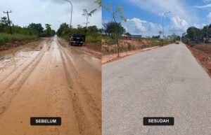 Ditangani HMR, Jalan Rusak di Simpang Industri Taiwan Mulus Lagi: Cepat, No Drama!