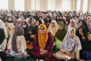 GALERI FOTO: Benar-benar Heboh, Ribuan Pelajar MAN 1 Batam Sambut “Bestie” Marlin